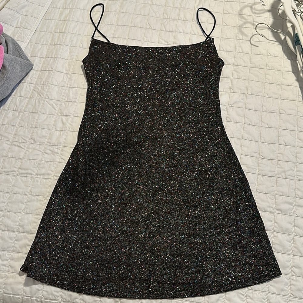 Urban outfitters sparkle mini dress